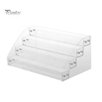 Puntos Многослойная прозрачная акриловая стойка для лака для ногтей, держатель для дисплея лака 2#