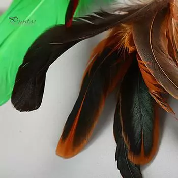 Puntos Pet 10 шт., дразнилка для кошек, растягивающаяся палочка, палочка, стержень, сменная игрушка с перьями 10pcs