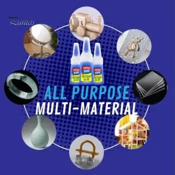 Puntos Plastic 20 г Универсальный прочный моментальный клей Super Bond для керамики синий