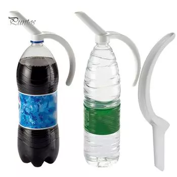 Puntos пластиковая бутылка для воды с ручкой для наливания трубка для праздничных вечеринок белый