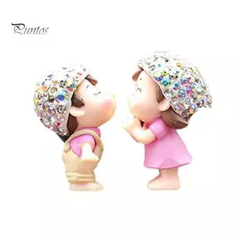 Puntos прекрасная пара для девочек и мальчиков, автомобильный освежитель воздуха, парфюмерный клип, аромадиффузор, декор *10