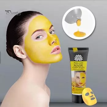 Puntos Skin Care Gold Collagen Peel Off Face Mask Anti Aging Wrinkle Blackhead Remove one size
