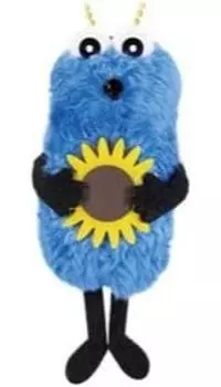 Puppet Sun-Sun Plush Mascot Official Approx. 9cm with Ball Chain (Summer Ver. Sunflower)