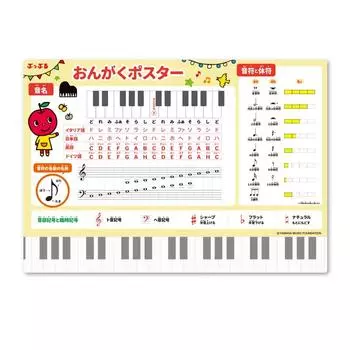 Puppuru Song Poster Made of magnetic sheet [Bath Poster]