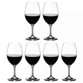purchase of 6 wine Riedel Overture Red Wine 350ml Set of 6 [Bulk glasses] 6408/00 красный