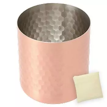 Pure Copper Made in Japan SimpleBag Vietnam J-kitchens Tumbler, 300cc, (Includes Set)