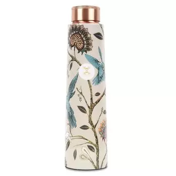 Pure Copper Water Bottle | Leak Proof, Durable & Rust Proof | Non-Toxic & BPA Free Bottles | Eco Friendly Water Bottle (900 ml) (Pack of 1)