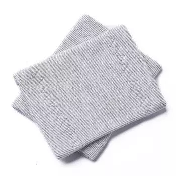Pure Cotton Elbow Guard Wrist Spring and Summer Men s and Women s Warm Air Conditioning Joint Arm Protective Cover Thin Breathable Arm Fake Sleeve 12cm light gray XL