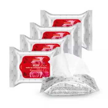 Pure Dum Cleansing Tissue Rose, 30 батончиков, 5 упаковок Известная корейская косметика, популярные продукты