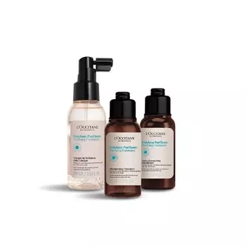 Pure Fresh Trial Plus Шампунь-кондиционер Подарочный набор Лечебный набор Cool Cool Для женщин и мужчин Популярный уход за кожей головы Five Herbs Pure Freshness Series был