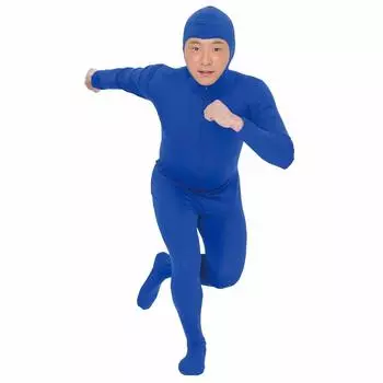 Pure Full Body Tights Stretch Facial Disguise L Blue [PURE]