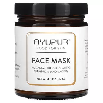 Pure Indian Foods, Ayuppur, маска для лица, 4,5 унции (127 г)