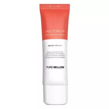 Pure Mellow Daily Tone-Up Moist Sun Cream SPF50+ PA++++, 50 мл, 1 шт.