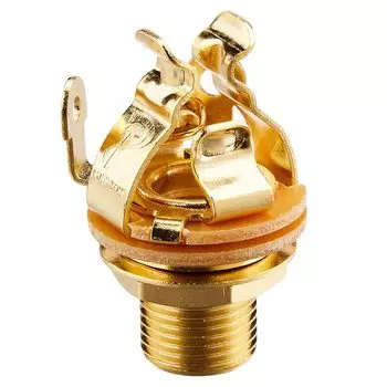 PURE TONE открытый джек дюймового размера монофонический золотой PTT1G