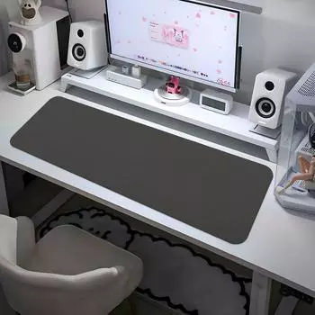 Pure White Ins Advanced Working Position Scrub Mouse Pad Black 30x45cm