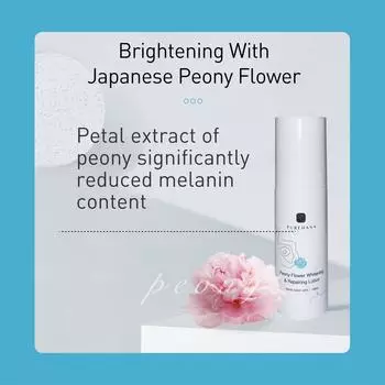 Purehana Peony Flower Осветляющий и восстанавливающий лосьон 100 мл 15ml
