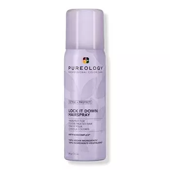 Pureology Travel Size Style + Лак для волос Protect Lock It Down, 2,1 унции