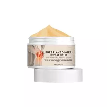 PurePlantGinger Herbal BalmHerbal SalveКрем для тела Deep Nourishment, глубокое проникновение, питает нижний слой кожи. One Size