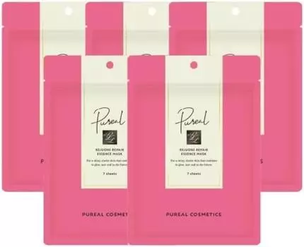 Purerea Rejuon Repair Essence 7 5 пакетиков косметический лист, изготовленный из состаренного ежедневного 2K глицирризинового крема с высоким содержанием глицерина для ухода за кожей, склонной к старению Упаковка, штук, набор, маска, маска, Япония, кожа,