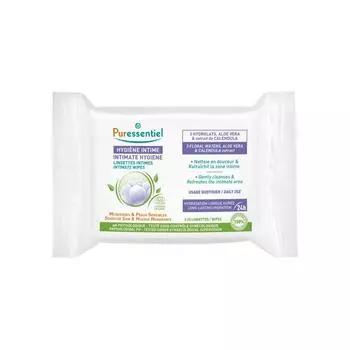 Puressentiel Intimate Daily Intimate Wipes Pack 25