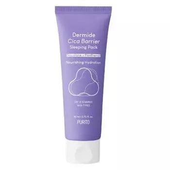 [PURITO] Dermide Cica Barrier Sleeping Pack 80 мл.