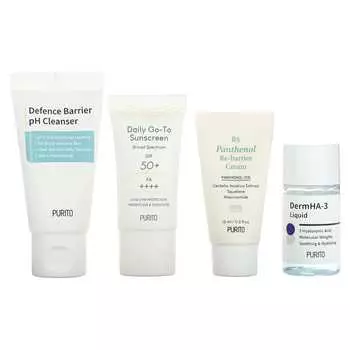 Purito, дорожный комплект выходного дня, комплект из 4 предметов