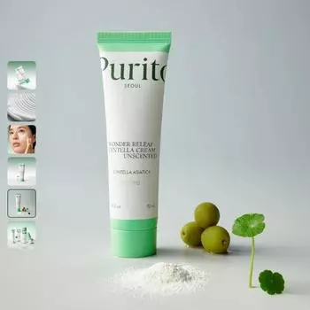 Purito Seoul Wonder Releaf Cream 50 мл с центеллой без запаха 1ea