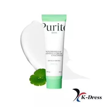 PURITO Seoul Wonder Relief Крем с центеллой без запаха, 50 мл 1 PCS