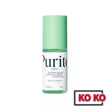 [Purito] Wonder Releaf Сыворотка с центеллой без запаха, 60 мл