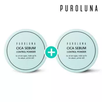 Puroluna Cica Sebum Control Powder_, 2 шт.