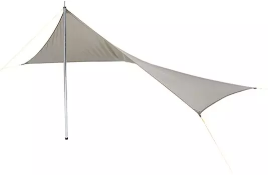 PuroMonte Кемпинговый тент для отдыха на природе для 2 человек OGD102 светло-коричневый (ФУНТ) светло-коричневого