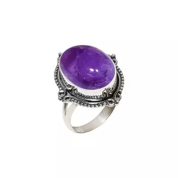 Purple Amethyst - Mashamba 925 Sterling Silver Ring V4576, Purple Ring, Oval Ring, Valentin s Day Gift, Gift For Her, Birthday Gift, Handmade Jewelry,