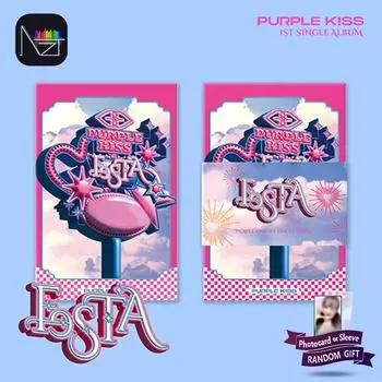 PURPLE KISS 1-й сингл-альбом FESTA (ПОКА АЛЬБОМ) RANDOM 1PCS