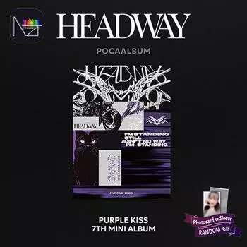 PURPLE KISS - 7-й мини-альбом HEADWAY (ПОКААЛЬБУМ) 1PCS