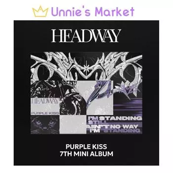 PURPLE KISS - HEADWAY 7-й мини-альбом + бесплатный подарок NO POSTER