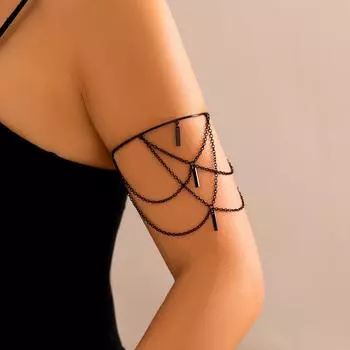 PuRui черный браслет с открытой верхней частью для женщин, ювелирные изделия, прямоугольная палочка, подвеска со звездой, браслет-манжета с кисточкой, летние аксессуары для девочек золотой