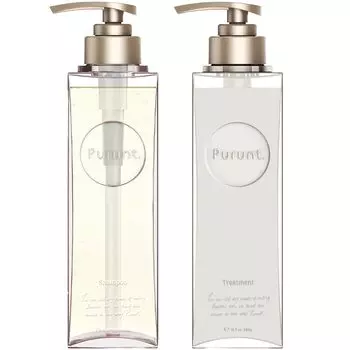 Purunt Moist Rich Essence Shampoo 380mL Moist Rich Repair Essence Treatment 360g Set &