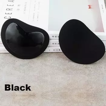 Пуш-ап бюстгальтер, вставки для груди, пляжные бикини с пуш-апом, купальник, крышка для сосков, нижнее белье, бюстгальтер One size чёрный