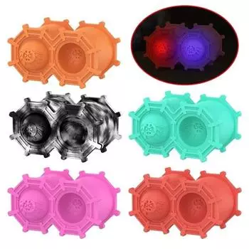 Push Bubble Animal Fidget Toys LED Toy Sensory Autism Squeeze Stress Reliever Mini Toys Game Simple Dimple Fidget Relax Toy 01