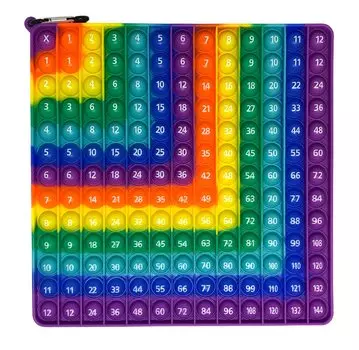 Push Pop Bubble x Умножение Сложение Большой размер Сжатие Праздник поступления в школу Образовательная ИГРУШКА Веселое обучение Новое ощущение Младшая средняя школа
