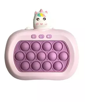 Push Pop Game Светящаяся быстрая кнопка Электрическая обучающая игрушка Игрушка Сжатие Концентрация Снятие стресса Товары Fingertip Education Chi Level Unicorn
