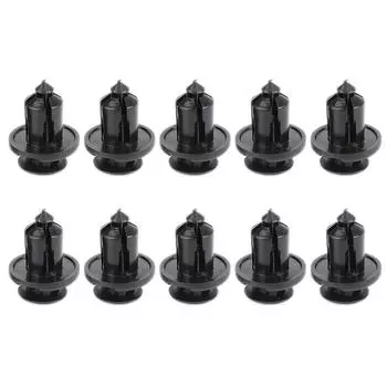 Push Rivet Trim Rivet Cutting-edge High-quality Durable Honda Accord Clip Fastener Clip Fastener For Front Bumper Secure Black