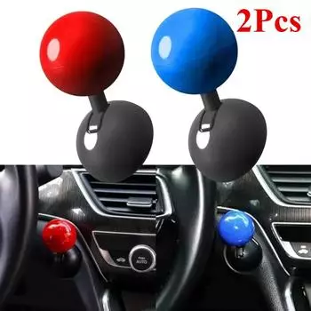 Push Start Button Start Stop Cars Auto Ignition Button Cover Automotive One Touch Button Rocker Car Engine Push Start Stop Lever