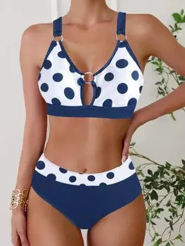 Push Up бикини бикини комплект женский купальник сексуальный женский купальник цветочный купальный костюм бикини купальники купальные костюмы XS темно-синий