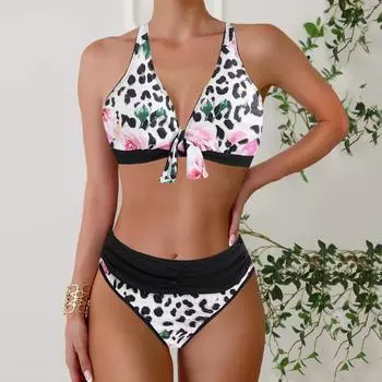Push Up бикини бикини комплект женский купальник сексуальный женский купальник цветочный купальный костюм бикини купальники купальные костюмы XS розовый