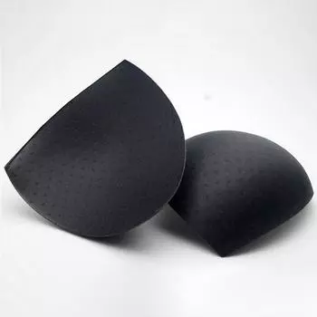 Push Up Enhancer Летний бюстгальтер для груди Подушечки для бюстгальтера Вставки для груди Тонкие подушечки для груди Женские чашки для груди чёрный