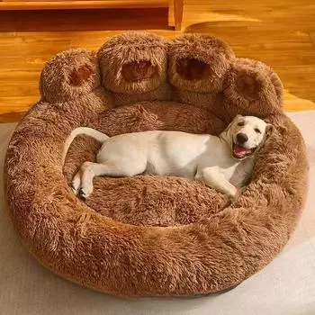 Пушистая кровать для собак, большие товары для домашних животных, кровати для собак, маленькие диванные корзины, коврик для питомника для домашних животных, товары для щенков, кошек, корзина, аксессуары для одеял 50cm серый