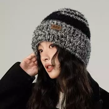 Пушистая меховая рыбацкая шапка для женщин, зимняя плюшевая защитная шапка для ушей, ветрозащитный теплый головной убор, модные женские панамы, кепки
