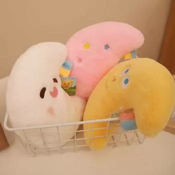 Пушистая плюшевая игрушка «Звезда Луна» Мягкая плюшевая игрушка «Звезда Луна» Домашний декор Moon Blue