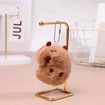 Пушистая плюшевая кукла Капибара Мягкая мягкая игрушка Капибара плюшевая кукла Звезда Игрушка Мультяшная сумка Подвеска Брелок Рюкзак as the picture